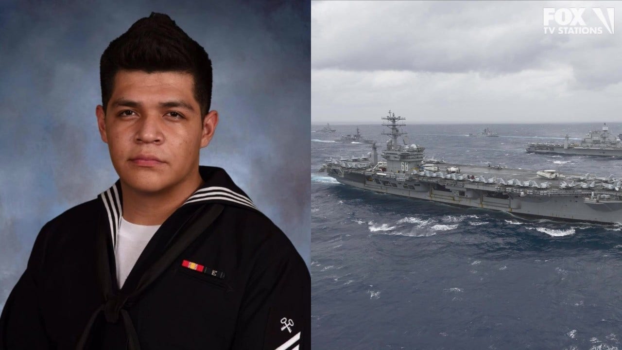Navy sailor dies after fall aboard carrier USS Nimitz near San Diego