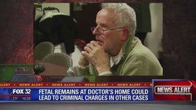 Thousands of fetal remains found in deceased doctor's garage are nearly 2 decades old, official says