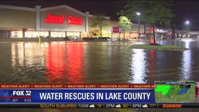 Flash flood warning in effect across north suburbs