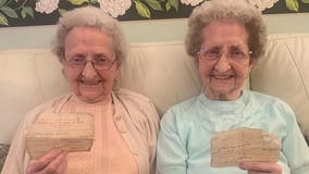 95-year-old twins credit Guinness, 'no sex' to longevity