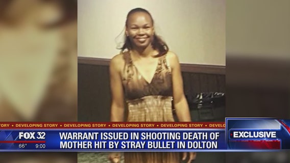Warrant issued for suspect in shooting death of Dolton mom driving with her kids