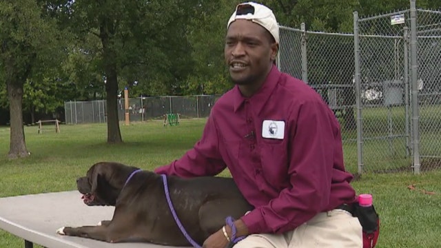 Former inmates, crime victims working with dogs at Animal Care and Control