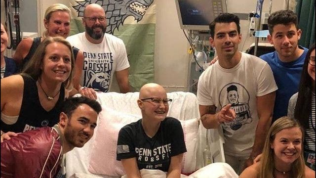 Jonas Brothers visit teen who missed concert due to cancer battle