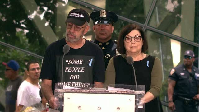 Son of 9/11 victim criticizes Rep. Omar at memorial service