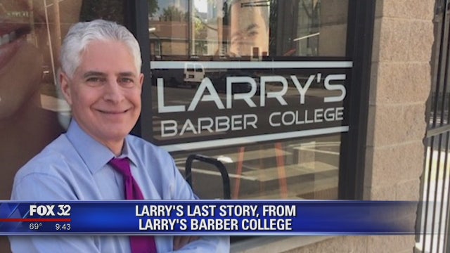Larry Yellen's last story from "Larry's Barber College" on Chicago's South Side