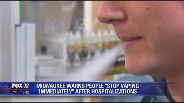 Health officials warn Chicagoans about vaping-related illnesses