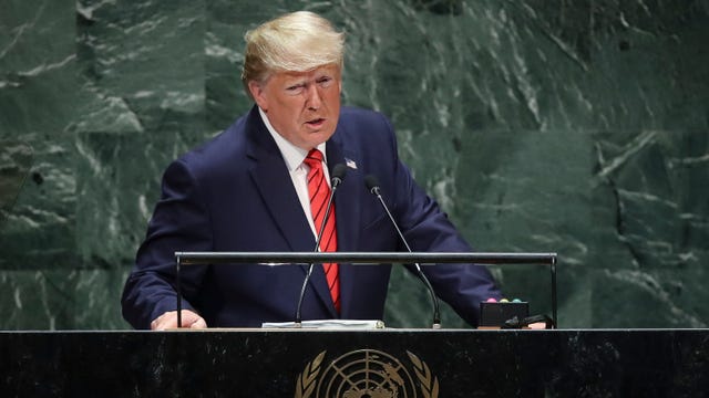 Trump says he will release transcript of call to Ukrainian president