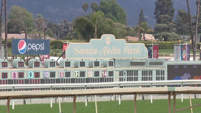 Horse dies at Santa Anita race track, a day after opening for fall season