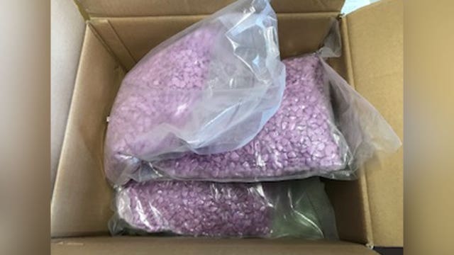Couple mistakenly receives box filled with more than 24,000 ecstasy tablets in the mail