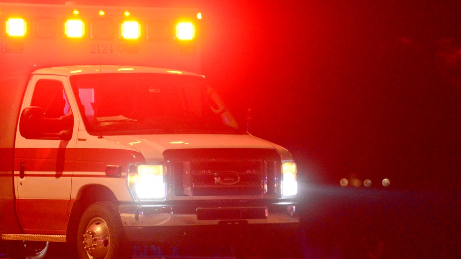 77cab6b1-The lights of an ambulance are shown in a file photo. (Photo by Matt Jonas/Digital First Media/Boulder Daily Camera via Getty Images)