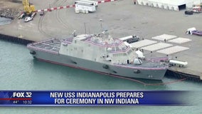 New USS Indianapolis prepares for ceremony this weekend in NW Indiana