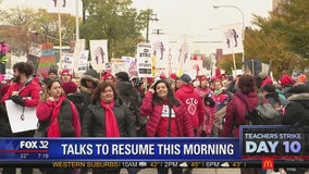 Chicago teachers strike cancels classes for 10th day, but glimmer of hope for HS teams