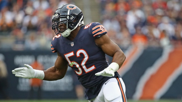 Bears to play against 49ers without linebacker Khalil Mack