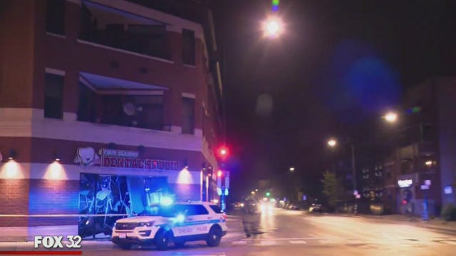 Man hurt in crash after shots fired in Budlong Woods