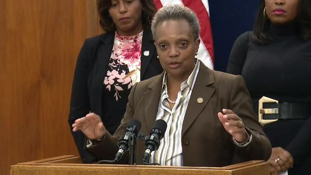 Food supply ‘will remain stocked and available’ during stay-at-home order, Lightfoot says