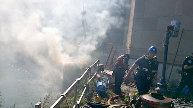 Fire under Lake Shore Drive bridge burns for hours, disrupting traffic