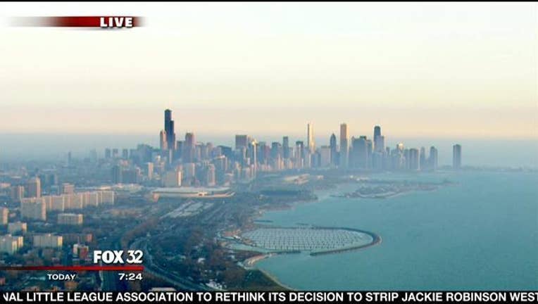 chicago-skyline-lake-michigan-pretty