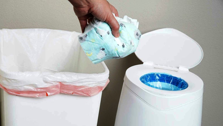 48330b43-Diaper pail stock image by yourbestdigs