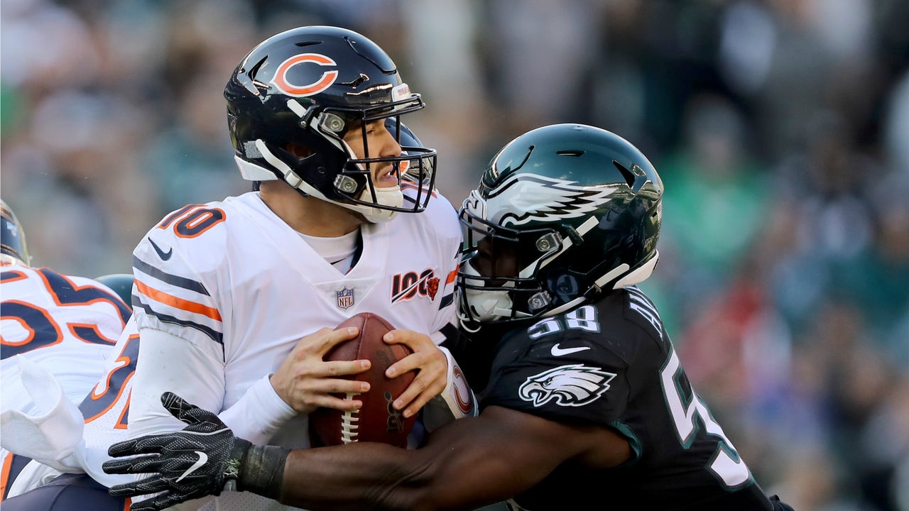 Philadelphia Eagles beat Chicago Bears 22-14 improve to 5-4