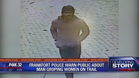 Police warn public about suspect groping women on popular suburban trail