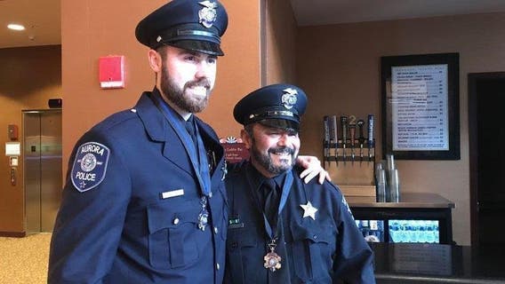 2 officers wounded in Aurora mass shooting return to duty