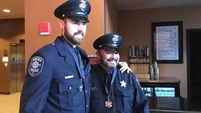 2 officers wounded in Aurora mass shooting return to duty