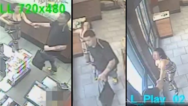 Man caught on video pulling woman out of Wendy's in possible abduction, police say