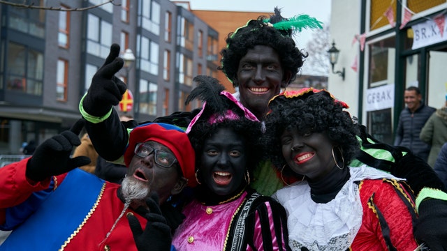 Anti-racism groups protest 'Black Pete' Christmas tradition in the Netherlands