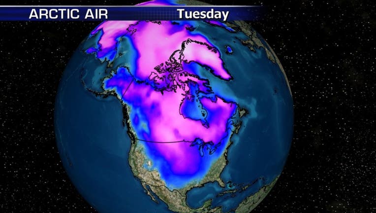 Arctic Blast To Bring 'major Cold Air' To Midwest, Northeast, Setting ...