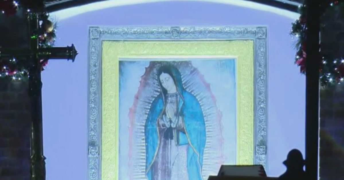 Worshipers make annual pilgrimage to shrine of Our Lady of Guadalupe in ...