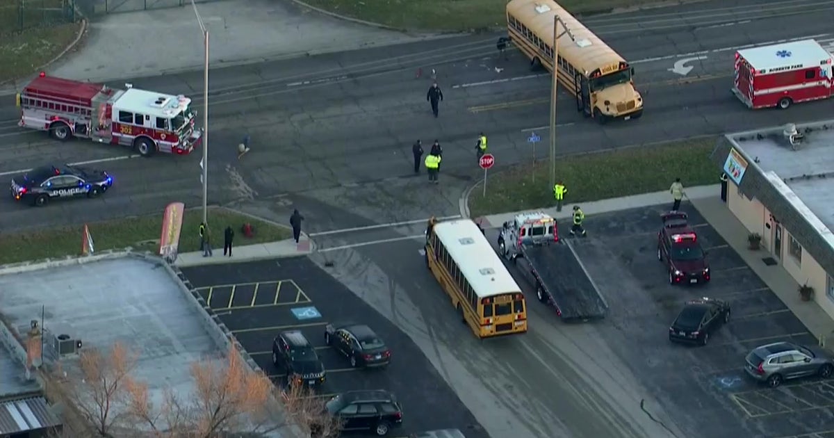 5 children hurt when two Bridgeview grade school buses crash in Justice ...