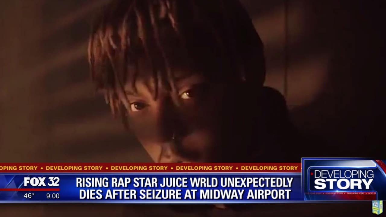 Rapper Juice Wrld dies after seizure at Chicago airport