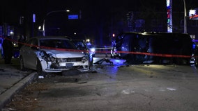 Chicago carjacking leads to Cragin crash, shots fired; 2 in custody