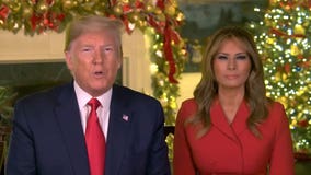 Trumps wish Americans 'Merry Christmas'