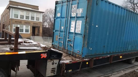 Storage unit full of toys, Christmas decorations towed from South Side anti-violence group