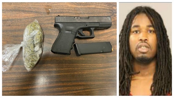 Police say they found pot and a gun inside car after chase near Gary
