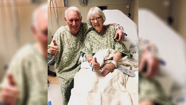 Husband donates kidney to wife of 51 years after learning he’s a perfect match