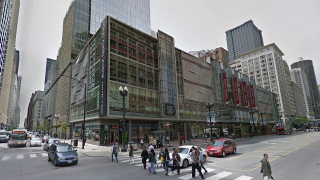 Man dies of possible self-inflicted gunshot wound in restroom stall at Block 37