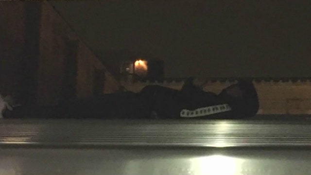 Man spotted 'surfing' on top of CTA Brown Line train