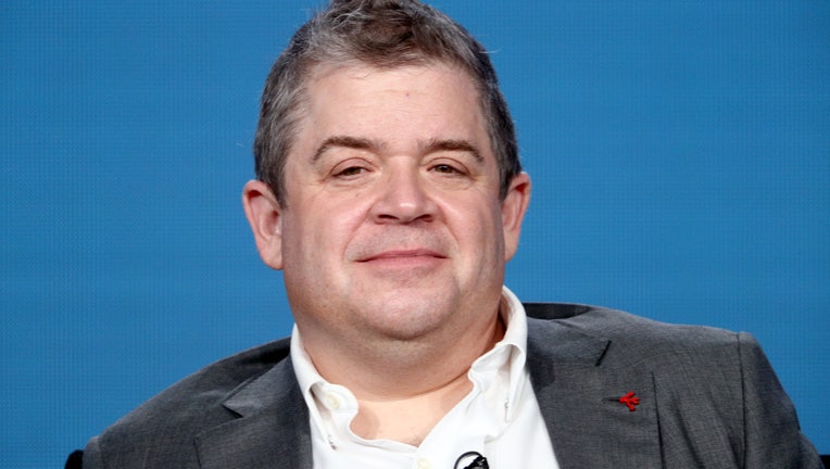 PASADENA, CA - JANUARY 09: Actor Patton Oswalt of 'A.P. Bio' speaks onstage during the NBCUniversal portion of the 2018 Winter Television Critics Association Press Tour at The Langham Huntington, Pasadena on January 9, 2018 in Pasadena, California. (Photo by Frederick M. Brown/Getty Images)