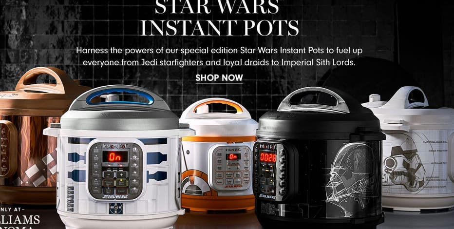 Star Wars'-themed Instant Pots that look like R2-D2, Chewbacca now