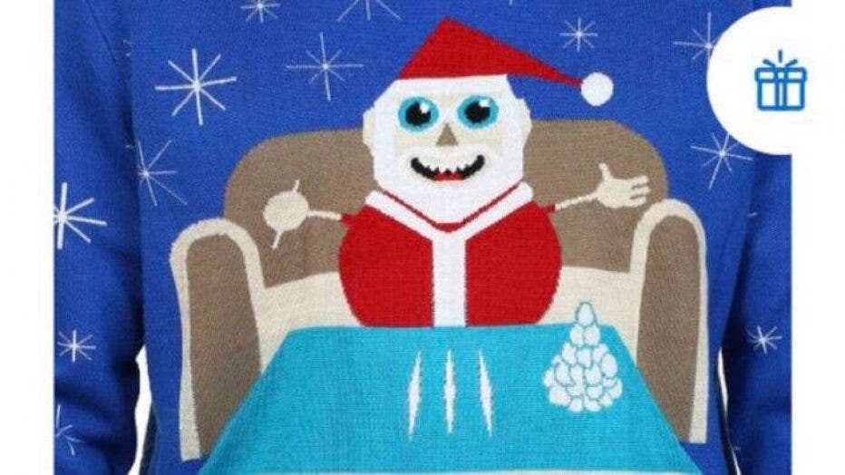 amazon let it snow santa sweater