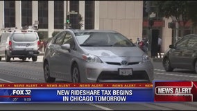 New rideshare tax goes into effect in Chicago on Monday