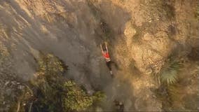 Dramatic hiker rescue in Rubio Canyon