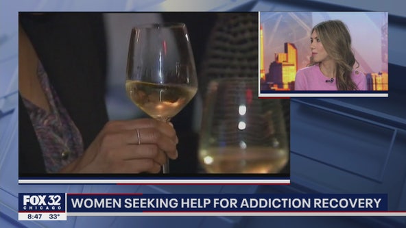 Women seeking help for addiction recovery