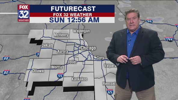 Saturday night forecast for Chicagoland on Jan. 25th