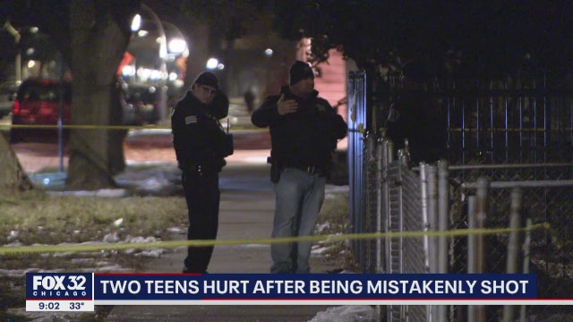 Boys, ages 13 and 15, struck by stray gunfire in Englewood