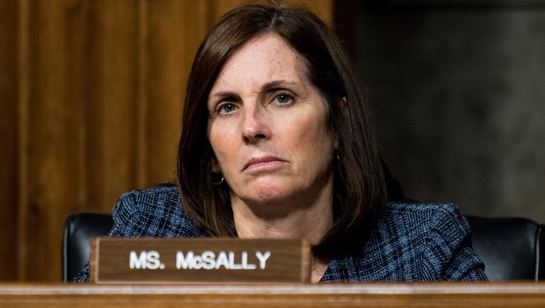 UNITED STATES - DECEMBER 3: Sen. Martha McSally, R-Ariz., listens during the Senate Armed Services Committee hearing on privatized military housing on Tuesday, Dec. 3, 2019. (Photo By Bill Clark/CQ-Roll Call, Inc via Getty Images)