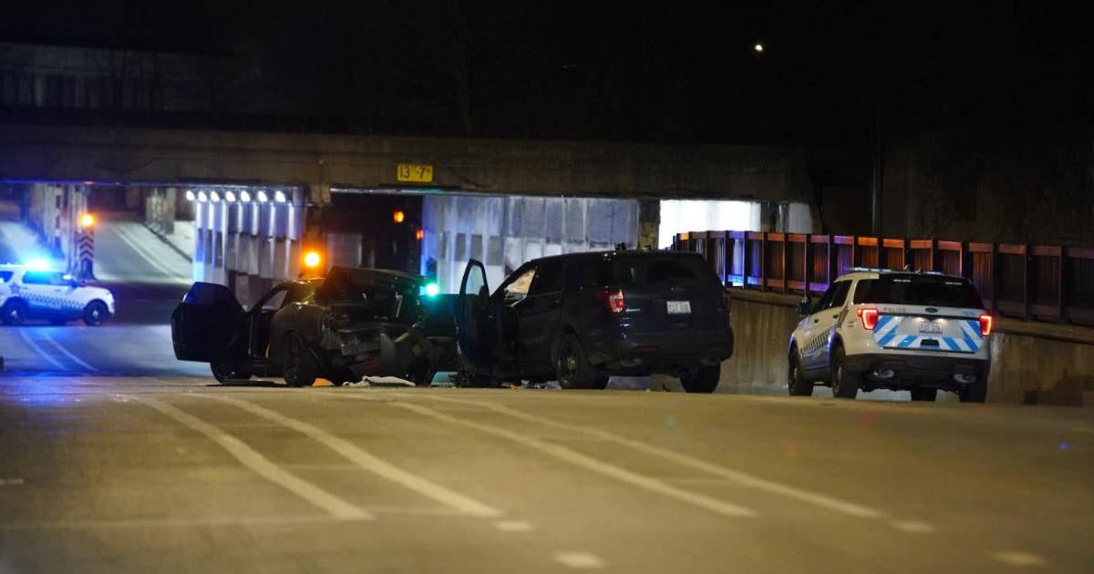 2 Chicago cops among 5 injured in Grand Crossing crash | FOX 32 Chicago