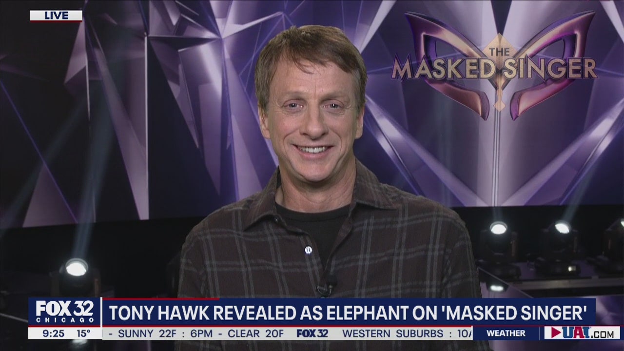 Tony Hawk revealed as The Elephant on �The Masked Singer